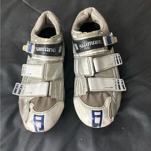 Mens Shimano road bike shoes size 11.8